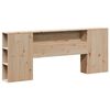 vidaXL Cadre de lit sans matelas 200x200 cm bois massif de pin