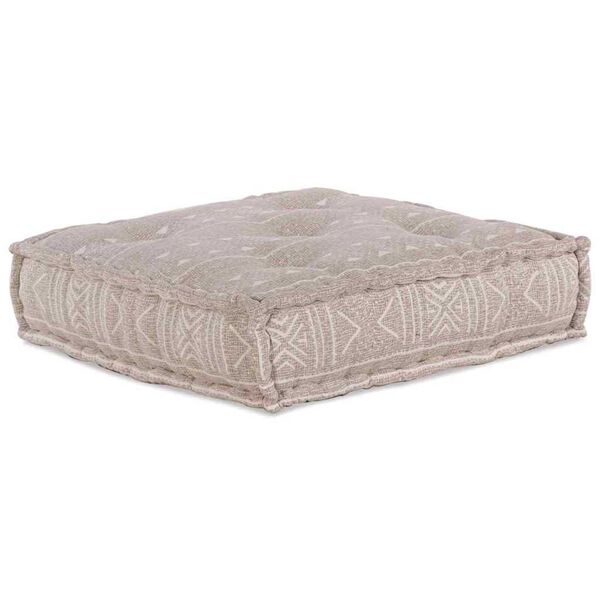 vidaXL Canapé modulaire 2 pcs Marron Clair 140 x 70 x 36 cm tissu