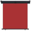 vidaXL Auvent latéral de balcon 175x250 cm Rouge