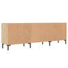 vidaXL Meuble TV chêne sonoma 150x30x50 cm bois d'ingénierie