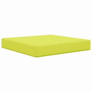 vidaXL Coussin de canap&eacute; d'ext&eacute;rieur Vert 60 x 60 x 8 cm Polyester