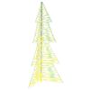 vidaXL Sapin de No&euml;l avec 160 LED Blanc chaud 150 cm PET