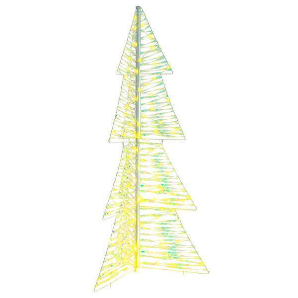 vidaXL Sapin de No&euml;l avec 160 LED Blanc chaud 150 cm PET