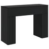 vidaXL Table basse Noir 102 x 35 x 75 cm Bois d'ing&eacute;nierie