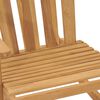 vidaXL Chaises &agrave; bascule Adirondack lot de 2 Bois de teck massif