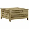 vidaXL Salon de jardin 6 pcs avec coussins bois de pin impr&eacute;gn&eacute;