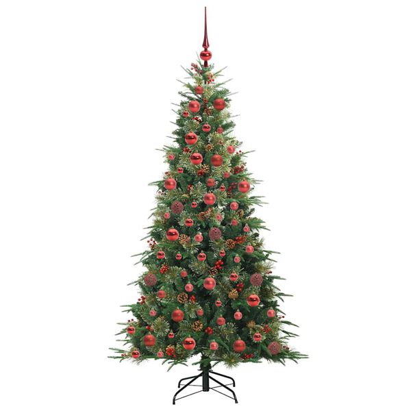 vidaXL Sapin de No&euml;l Artificiel &agrave; Branches Articul&eacute;es Vert 180 cm