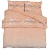 vidaXL Ensemble de housse de couette rose 225x220 cm Coton