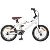vidaXL BMX 16 Pouces pour 5-8 ans Blanc