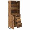 vidaXL Haut Armoire Bois ancien 69,5 x 34 x 180 cm Bois d'ing&eacute;nierie