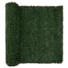 vidaXL Cl&ocirc;ture Artificielle Vert fonc&eacute; 1,5 x 5 m PVC et Acier