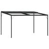 vidaXL Belv&eacute;d&egrave;re avec toit Anthracite 4x3x2,5 m Aluminium et acier