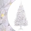 vidaXL Sapin de No&euml;l Artificiel &agrave; Branches Articul&eacute;es Blanc 180 cm