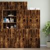 vidaXL Armoire murale ch&ecirc;ne fum&eacute; 50x42,5x40 cm bois d'ing&eacute;nierie