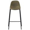 vidaXL Ensemble de bar 5 pcs Tissu Marron