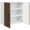 vidaXL Armoire de cuisine Kalmar Ch&ecirc;ne brun 80 x 31 x 80 cm