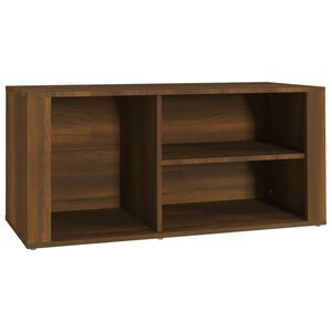vidaXL Armoire &agrave; chaussures Ch&ecirc;ne marron 100x35x45cm Bois d'ing&eacute;nierie