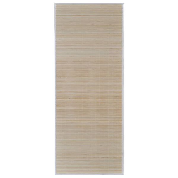 vidaXL Tapis rectangulaires Bambou naturel 2 pcs 120x180 cm