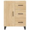 vidaXL Buffet haut Ch&ecirc;ne sonoma 69,5x34x180 cm Bois d'ing&eacute;nierie