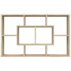 vidaXL &Eacute;tag&egrave;re murale Ch&ecirc;ne Sonoma 85x16x52,5 cm Bois d'ing&eacute;nierie