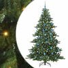 vidaXL Sapin de No&euml;l Artificiel &agrave; Branches Articul&eacute;es Vert 180 cm