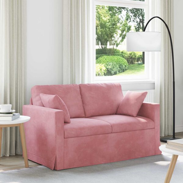 vidaXL Canap&eacute; Rose Dimensions globales: 138 x 78 x 80 cm (l x P x H)