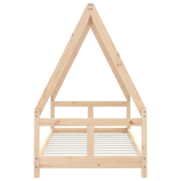 vidaXL Cadre de lit pour enfant 80x160 cm bois de pin massif