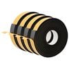 vidaXL Ruban adh&eacute;sif en mousse 4 pcs Noir 30mm x 5m Mousse CR