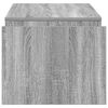 vidaXL Table basse Gris Sonoma 90 x 45 x 35 cm Bois d'ing&eacute;nierie