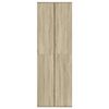 vidaXL Buffet haut chêne sonoma 60x35x180 cm bois d'ingénierie