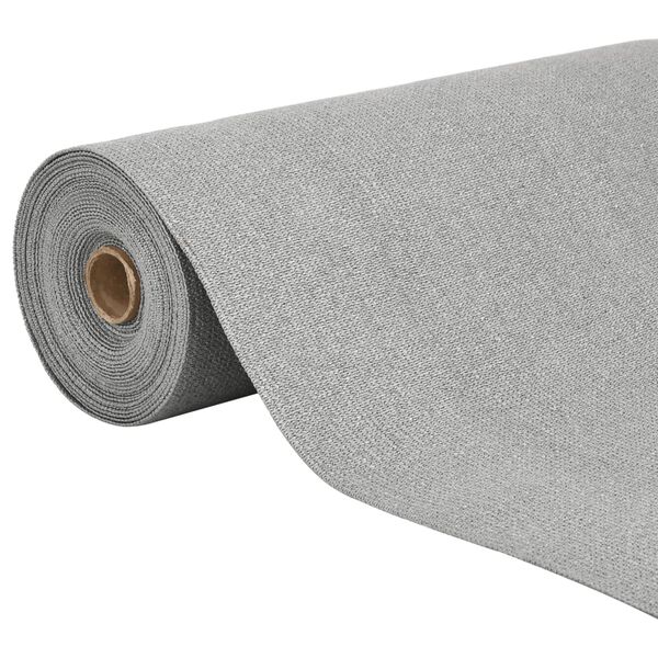 vidaXL Filet brise-vue gris clair 1,5x50 m PEHD 150 g/m&sup2;