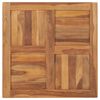 vidaXL Dessus de table Bois de teck solide 70x70x2,5 cm