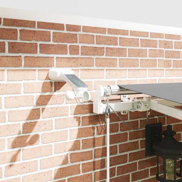 vidaXL Cadre d'auvent Blanc 400 &times; 300 cm Aluminium