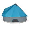 vidaXL Tente familiale tipi 10 personnes bleu imperméable