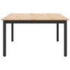 vidaXL Table basse Naturel 80 x 80 x 45 cm Bois de pin massif