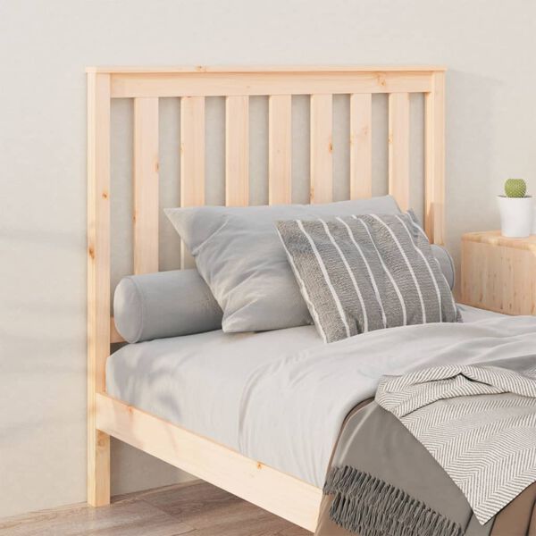 vidaXL T&ecirc;te de lit 106x6x101 cm Bois massif de pin