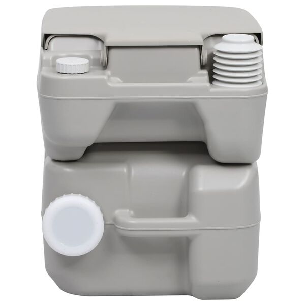 vidaXL Ensemble de toilette et support de lavage des mains de camping
