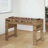 vidaXL Table de Foosball Ch&ecirc;ne Artisanal 125 x 60,5 x 80 cm