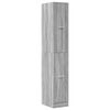 vidaXL Armoire apothicaire sonoma gris 30x41x174,5cm bois d'ing&eacute;nierie