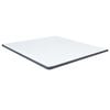 vidaXL Surmatelas de sommier tapissier 200x160x5 cm mi-doux
