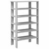 vidaXL &Eacute;tag&egrave;re &agrave; chaussures sonoma gris 61x32x105 cm bois ing&eacute;nierie
