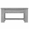 vidaXL Table basse Sonoma gris 101x49x52 cm Bois d'ing&eacute;nierie