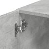 vidaXL Armoire de rangement mince gris béton 45x42,5x225 cm