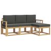 vidaXL Ensemble de canap&eacute;s d'ext&eacute;rieur 4 pc