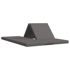 vidaXL Canap&eacute;-lit pliable 70 x 67 x 48 cm Gris clair