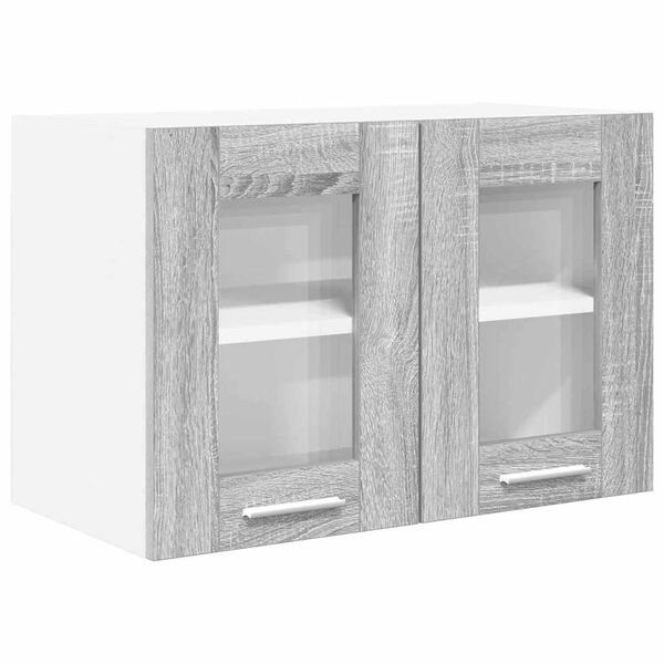 vidaXL Armoire suspendue Gris Sonoma 60 x 31 x 40 cm Bois d'ing&eacute;nierie