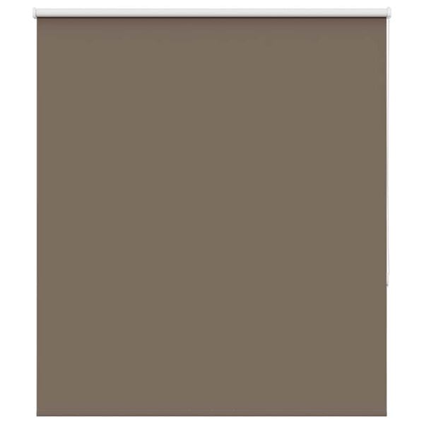 vidaXL Store enrouleur occultant caf&eacute; 135x130cm largeur du tissu