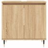 vidaXL Armoire de bain ch&ecirc;ne sonoma 58x33x60 cm bois d'ing&eacute;nierie