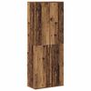 vidaXL Haut Armoire Bois ancien 70 x 33,5 x 180 cm Bois d'ingénierie