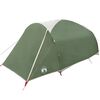vidaXL Tente familiale tunnel 6 personnes vert imperméable